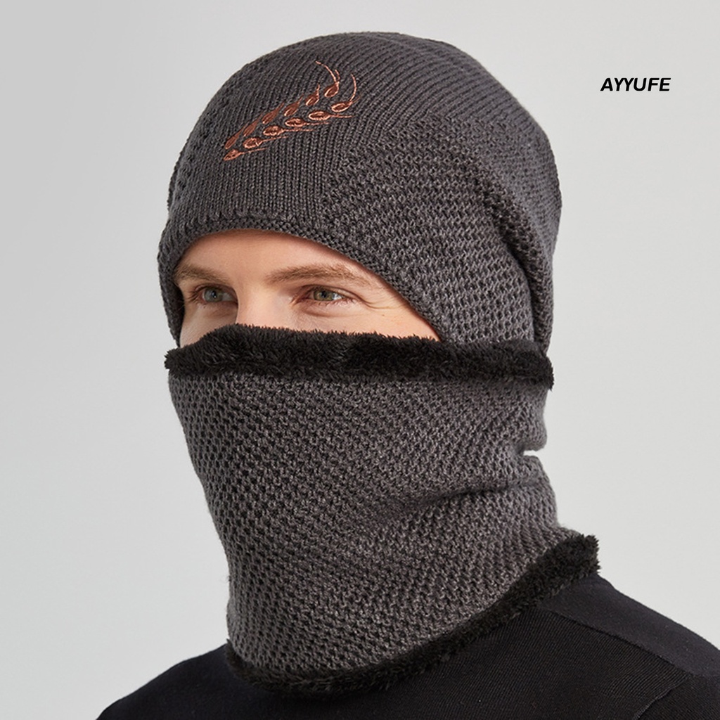 Bộ 2 Mũ Beanie Dệt Kim Co Giãn Giữ Ấm Thoáng Khí