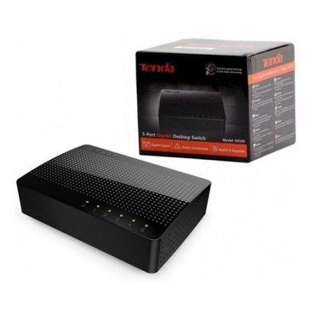 Switch Tenda Sg105 5 Port Gigabit (1.0gbps) Chính Hãng