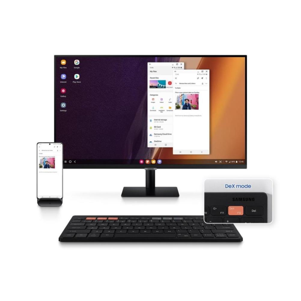 Bàn phím Bluetooth Samsung Smart Keyboard Trio 500 EJ-B3400U - Chính hãng