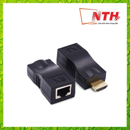 Nối Hdmi Bằng Lan 4k Hộp Xanh