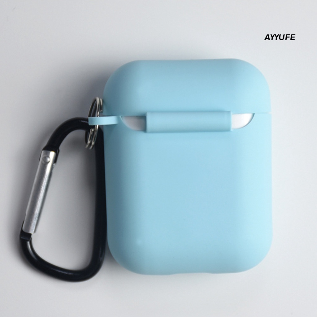 (Đang Bán) Vỏ Đựng Bảo Vệ Hộp Sạc Tai Nghe Airpods 1 / 2 Chống Rơi Bằng Silicone