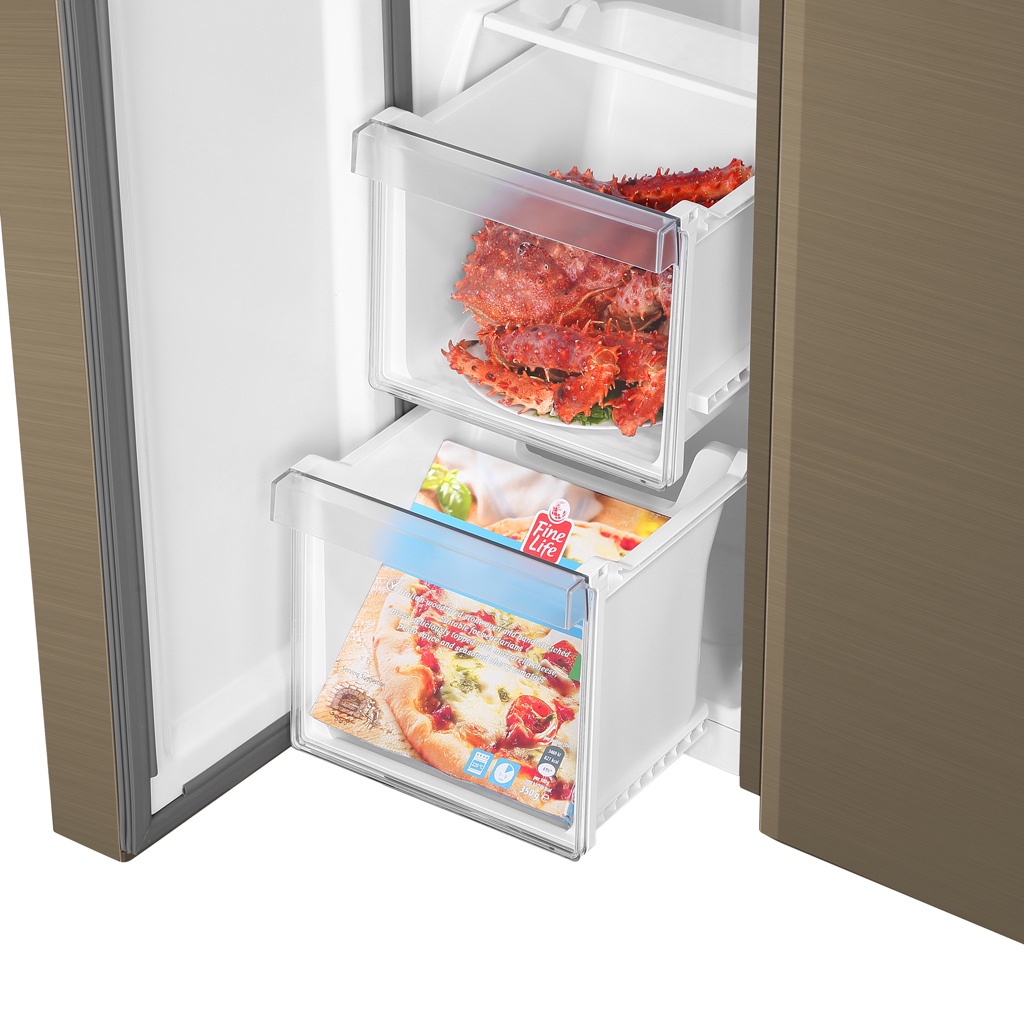 Tủ lạnh Aqua Inverter 480 lít AQR-S480XA