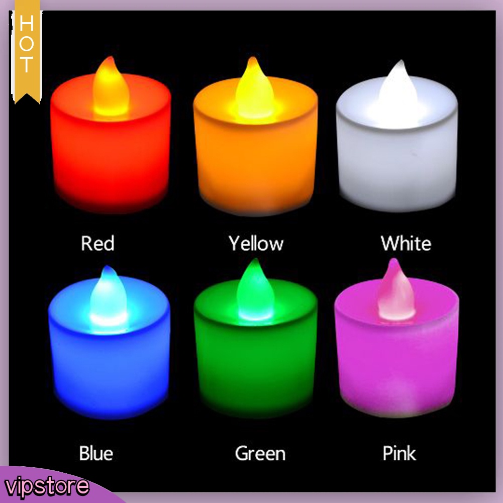 Nến đèn LED phát sáng dành cho trang trí tiệc tùng