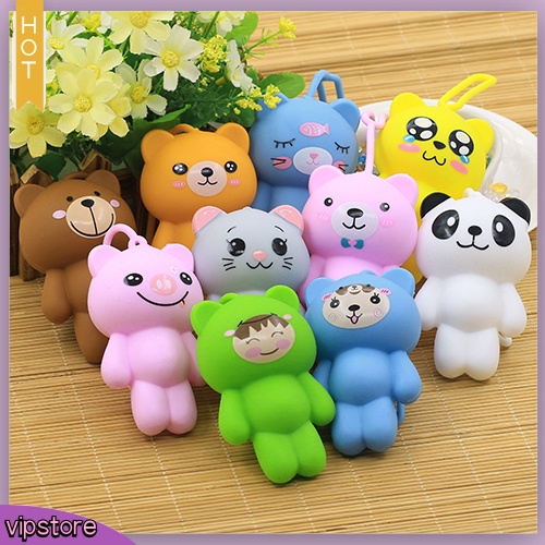 Ví silicon đựng tiền xu hình động vật dễ thương độc đáo