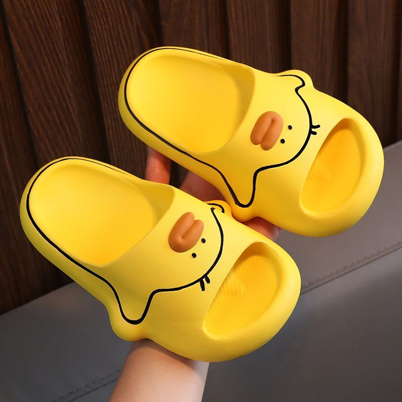 Dép Đi Trong Nhà Chống Trượt Hình Chú Vịt Dễ Thương Cho Bé