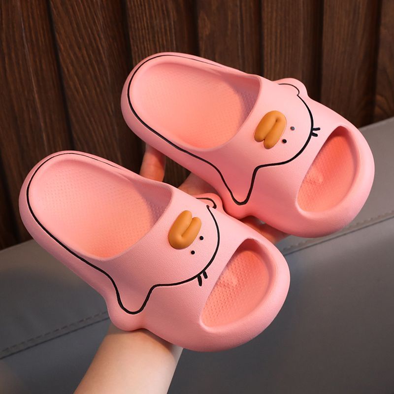 Dép Đi Trong Nhà Chống Trượt Hình Chú Vịt Dễ Thương Cho Bé