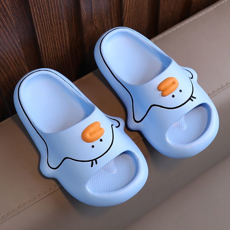 Dép Đi Trong Nhà Chống Trượt Hình Chú Vịt Dễ Thương Cho Bé