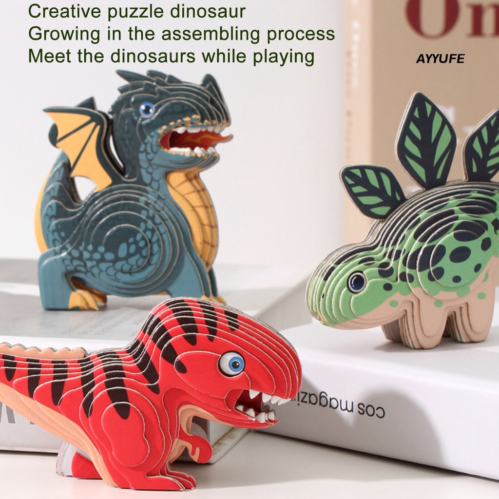 1 Bộ Đồ Chơi Ghép Hình 3D Họa Tiết Hoạt Hình Ba Chiều Trọng Lượng Nhẹ Trang Trí Cho Trẻ Em