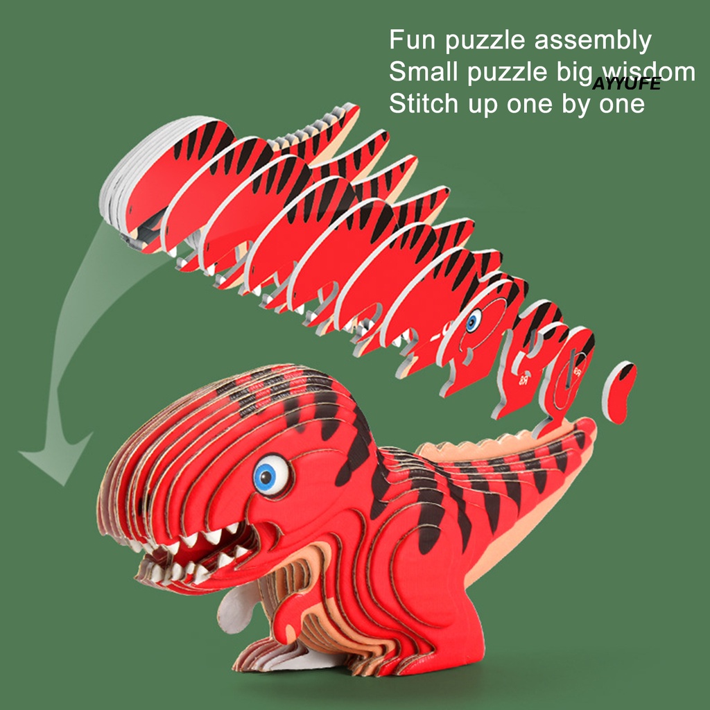 1 Bộ Đồ Chơi Ghép Hình 3D Họa Tiết Hoạt Hình Ba Chiều Trọng Lượng Nhẹ Trang Trí Cho Trẻ Em