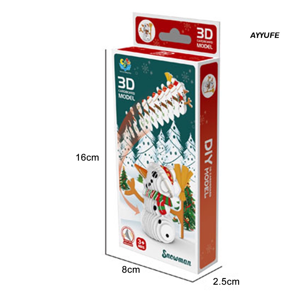 1 Bộ Đồ Chơi Ghép Hình 3D Họa Tiết Hoạt Hình Ba Chiều Trọng Lượng Nhẹ Trang Trí Cho Trẻ Em