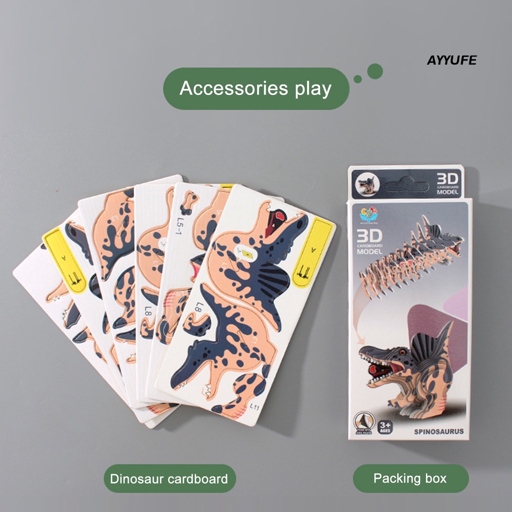 1 Bộ Đồ Chơi Ghép Hình 3D Họa Tiết Hoạt Hình Ba Chiều Trọng Lượng Nhẹ Trang Trí Cho Trẻ Em