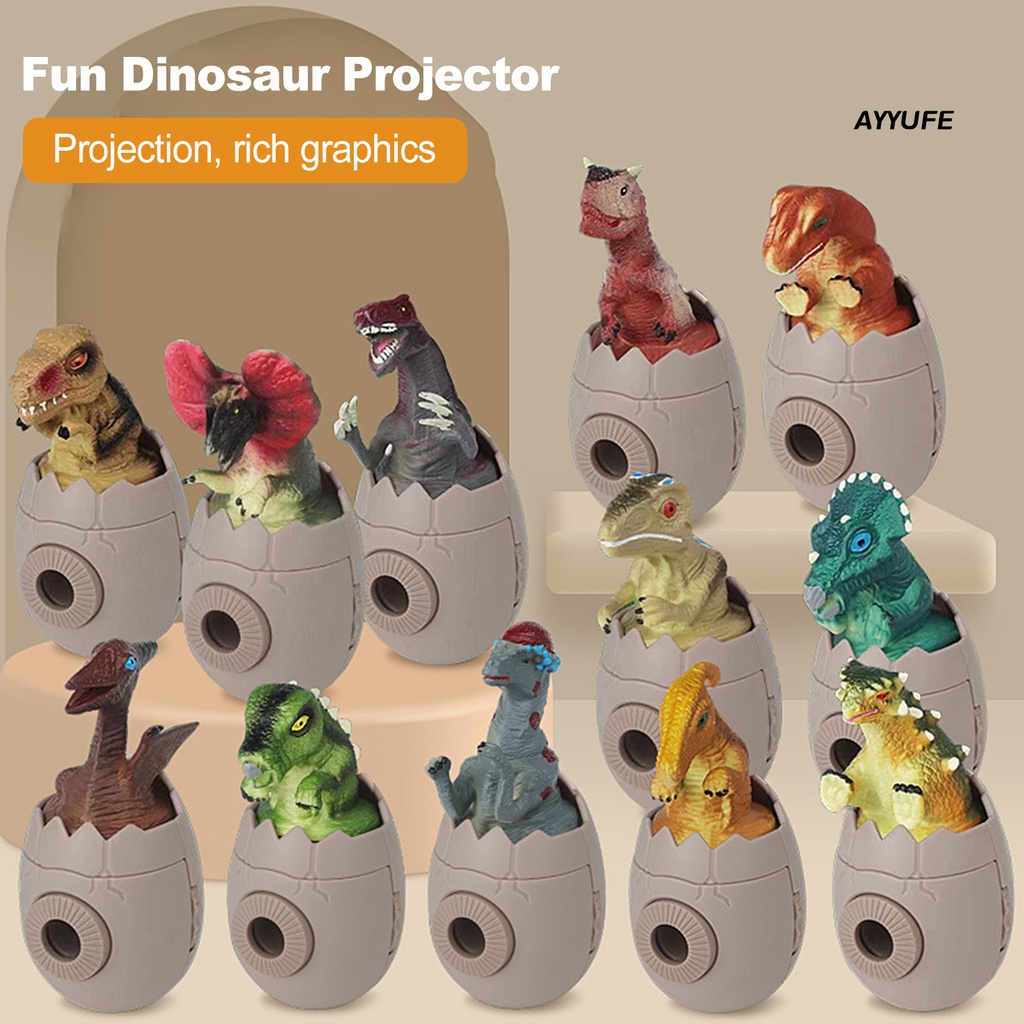 Đèn Chiếu Hình Trứng Khủng Long Trọng Lượng Nhẹ Vui Nhộn