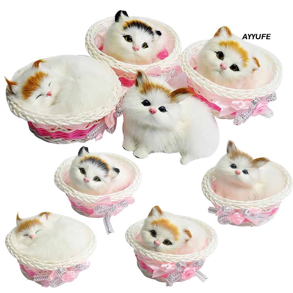 Chú Mèo Nhồi Bông Phát Ra Âm Thanh Sống Động