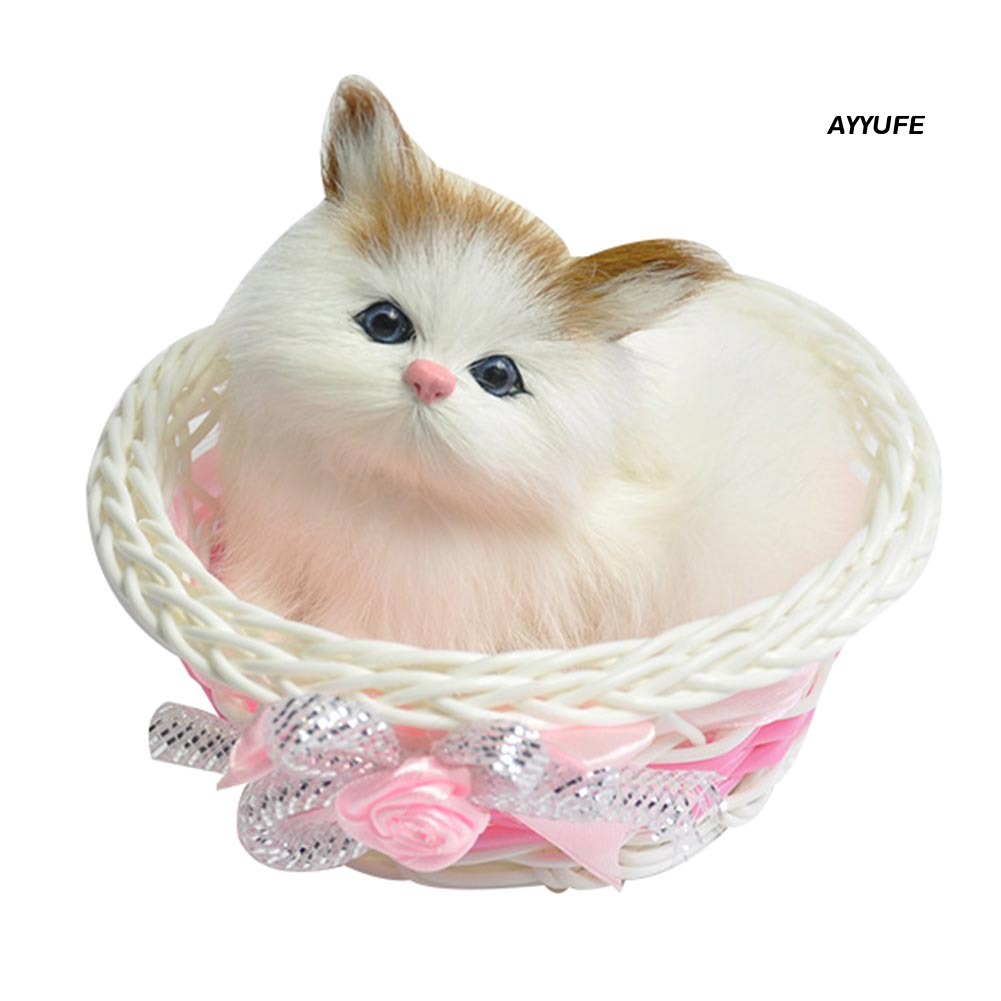 Chú Mèo Nhồi Bông Phát Ra Âm Thanh Sống Động