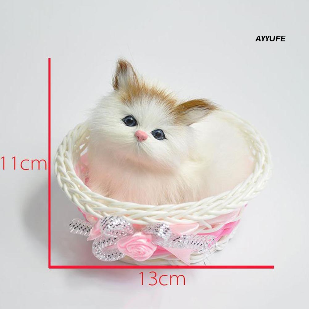 Chú Mèo Nhồi Bông Phát Ra Âm Thanh Sống Động