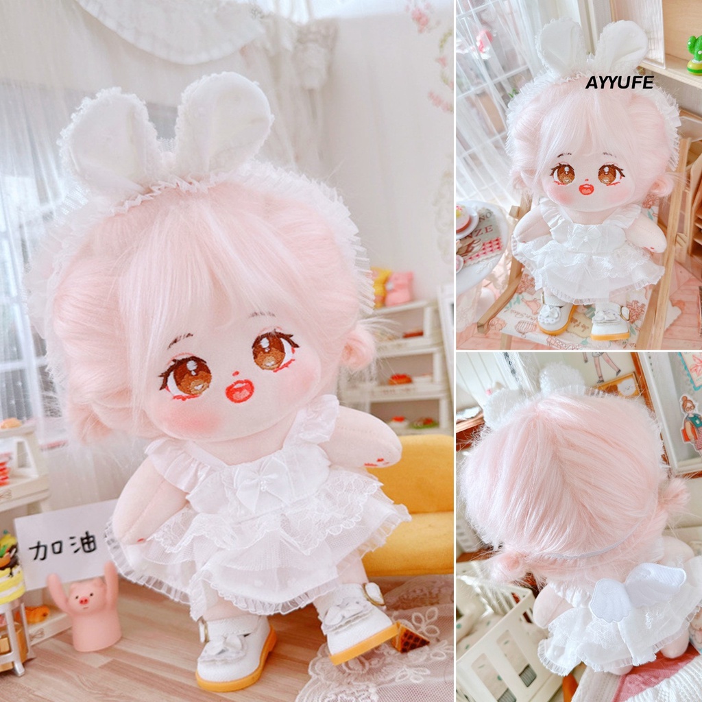 1 Bộ Quần Áo Cotton Dễ Thương Cho Búp Bê 20cm