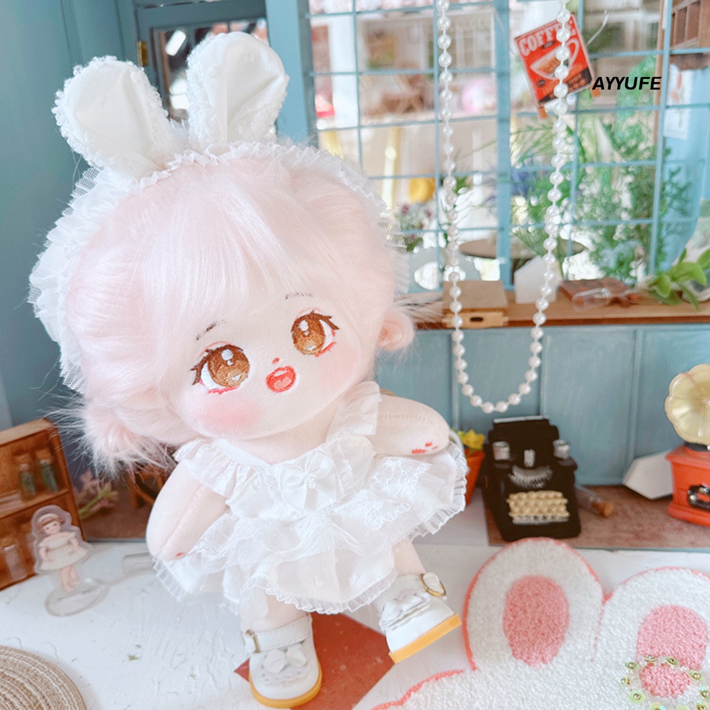 1 Bộ Quần Áo Cotton Dễ Thương Cho Búp Bê 20cm