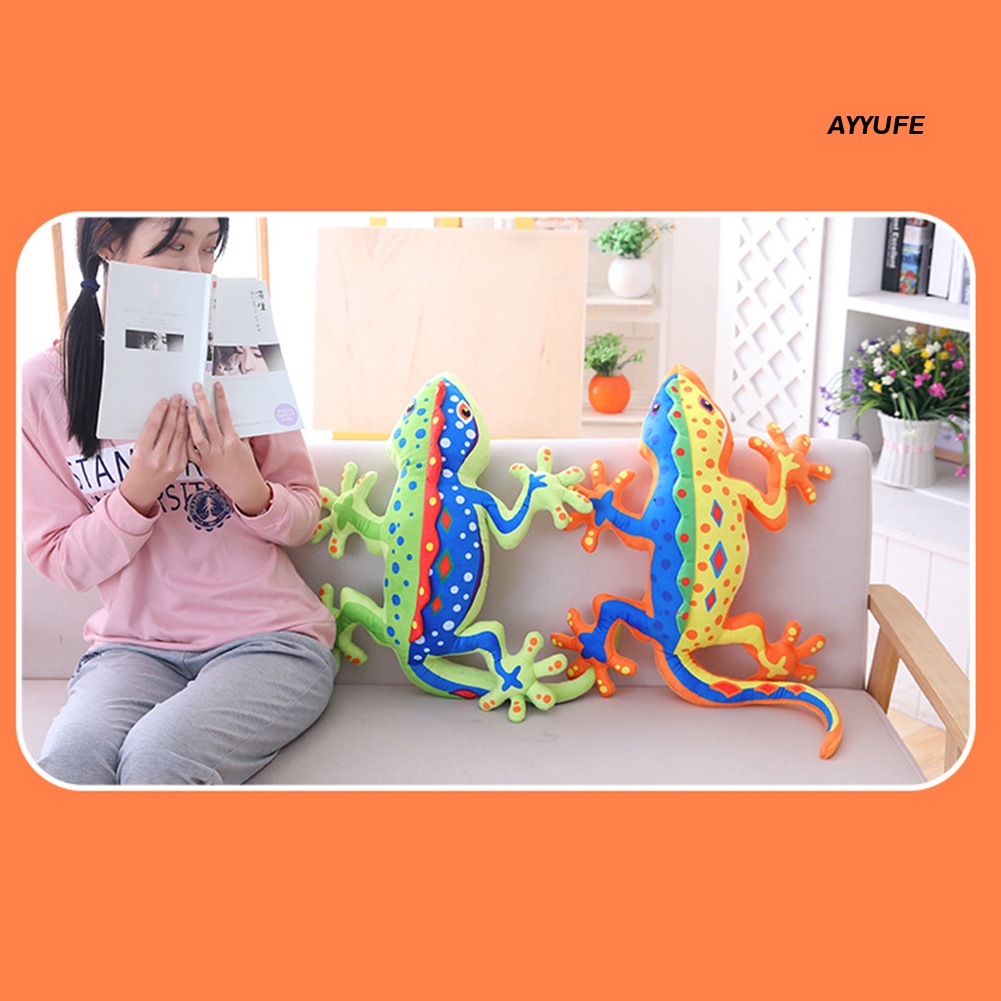 Đồ chơi nhồi bông Hình Con Tắc Kè Mềm Mại Như Thật