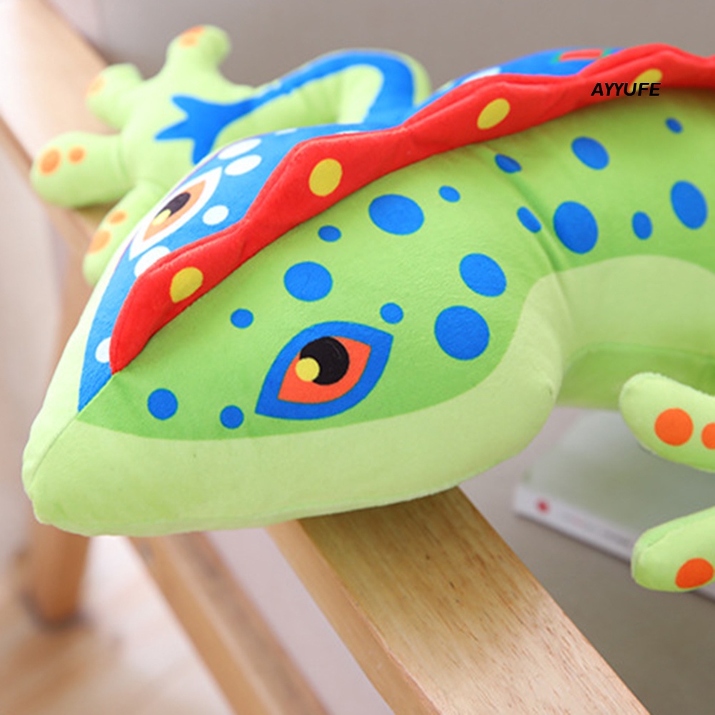 Đồ chơi nhồi bông Hình Con Tắc Kè Mềm Mại Như Thật