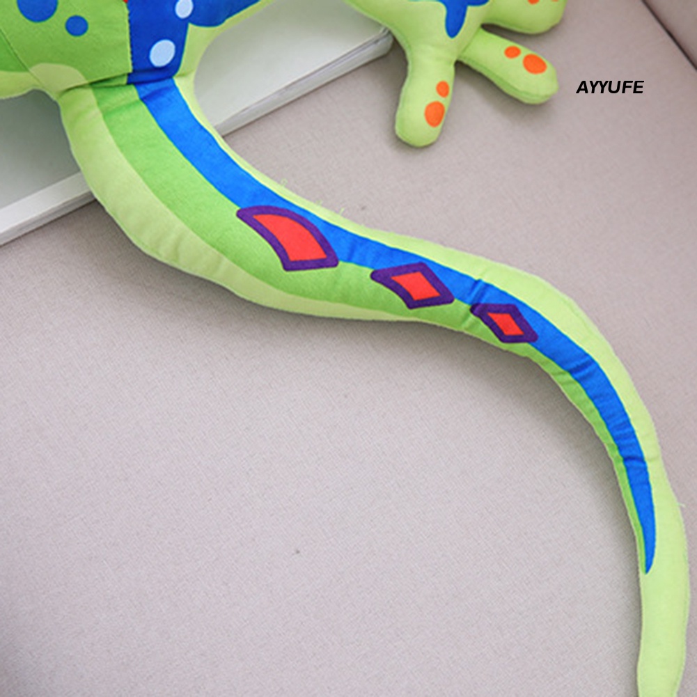 Đồ chơi nhồi bông Hình Con Tắc Kè Mềm Mại Như Thật