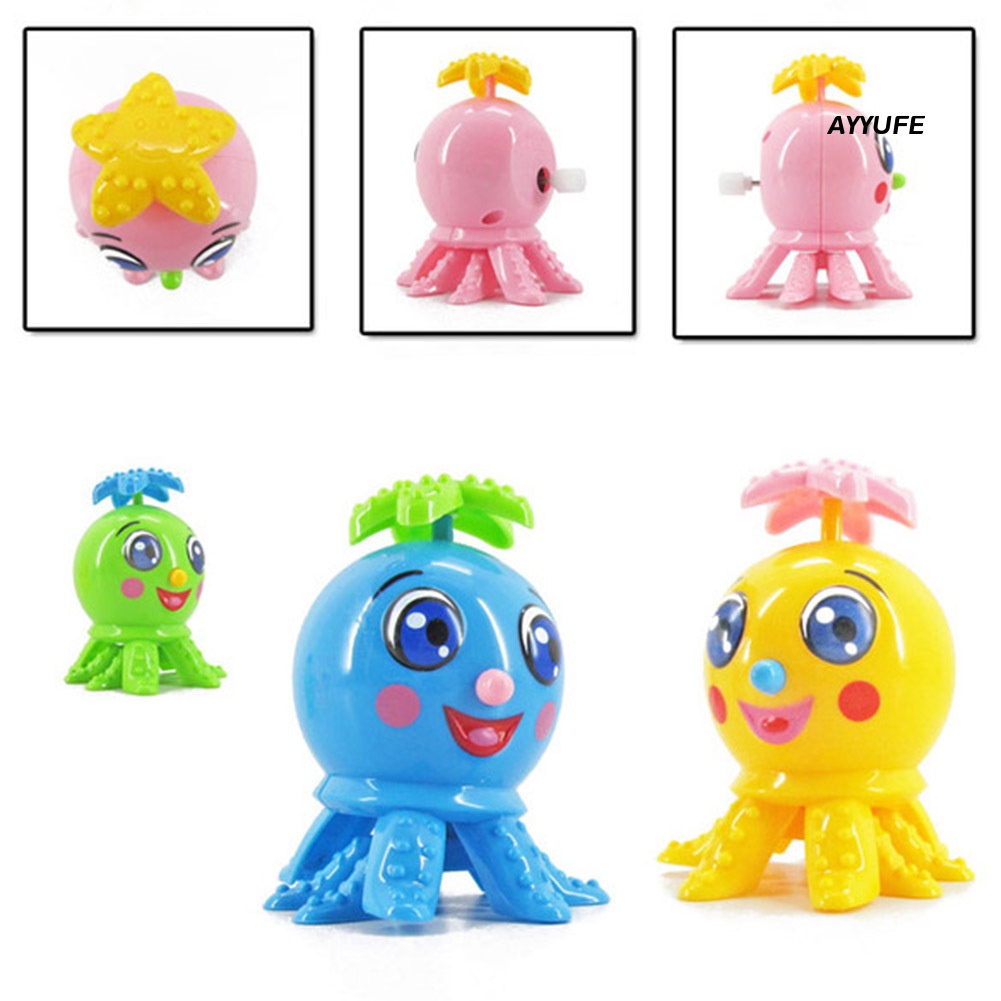 Đồ Chơi Lên Dây Cót Hình Bạch Tuộc Hoạt Hình Vui Nhộn Cho Bé