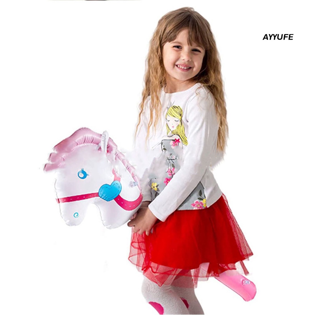 Bóng Hình Đầu Ngựa Bơm Hơi Đồ Chơi Cho Bé 0.18mm