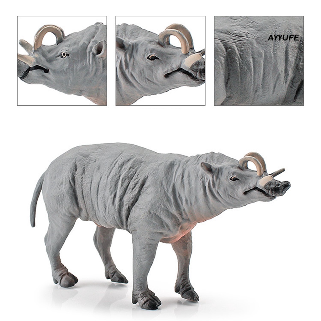 Mt * Mô Hình Động Vật Malayan Tapir Nhỏ Sáng Tạo Vui Nhộn Làm Quà Sinh Nhật