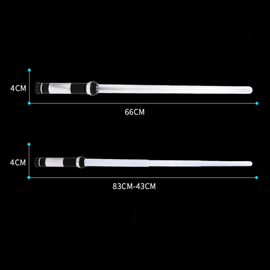 Set 2 Gậy Phát Sáng Họa Tiết Galaxy War Đồ Chơi Cho Bé
