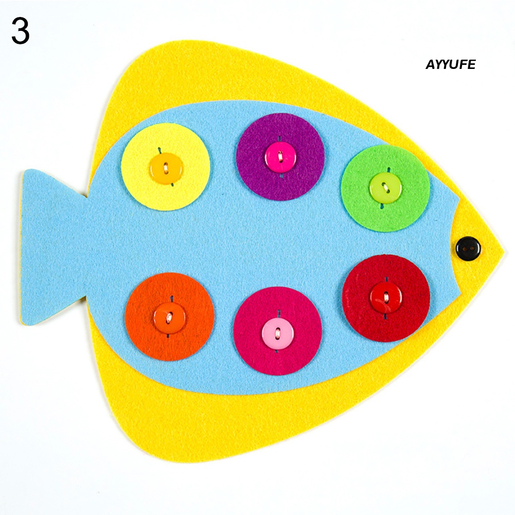 Bảng Đồ Chơi Lắp Ráp MT * Bằng Vải Không Dệt Hình Động Vật Dễ Thương Có Khóa Kéo DIY