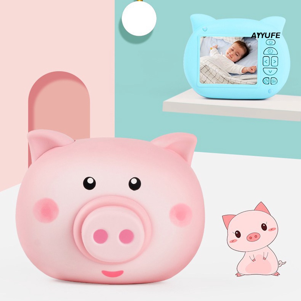 Máy Ảnh Kỹ Thuật Số Cầm Tay Hình Chú Heo Hoạt Hình MT * Thể Thao Cho Trẻ Em