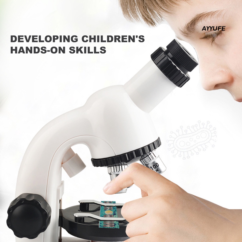 1 Bộ Kính Hiển Vi 1200X Đa Năng Cho Bé