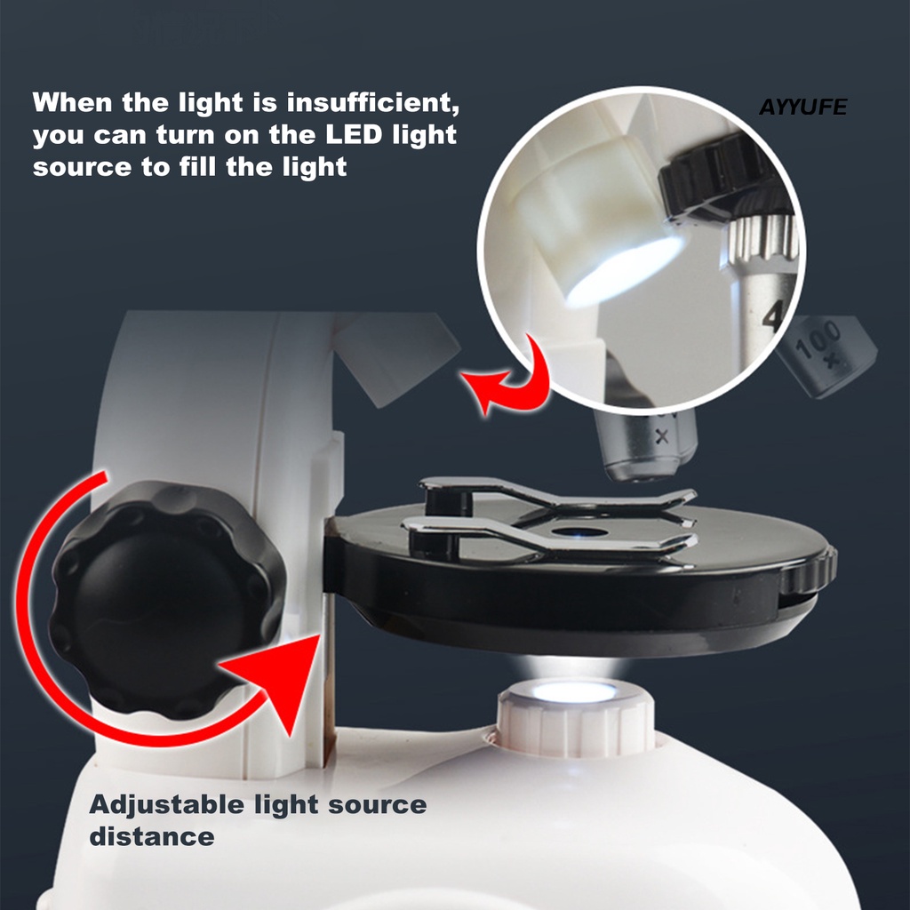 1 Bộ Kính Hiển Vi 1200X Đa Năng Cho Bé