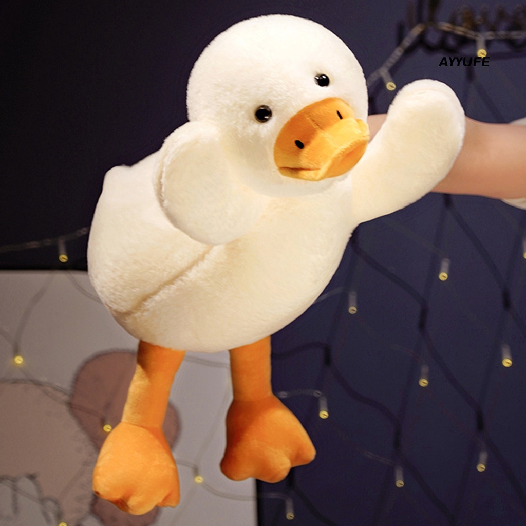 Đồ chơi nhồi bông Hình Vịt Trắng Siêu Mềm Trang Trí Lễ Phục Sinh