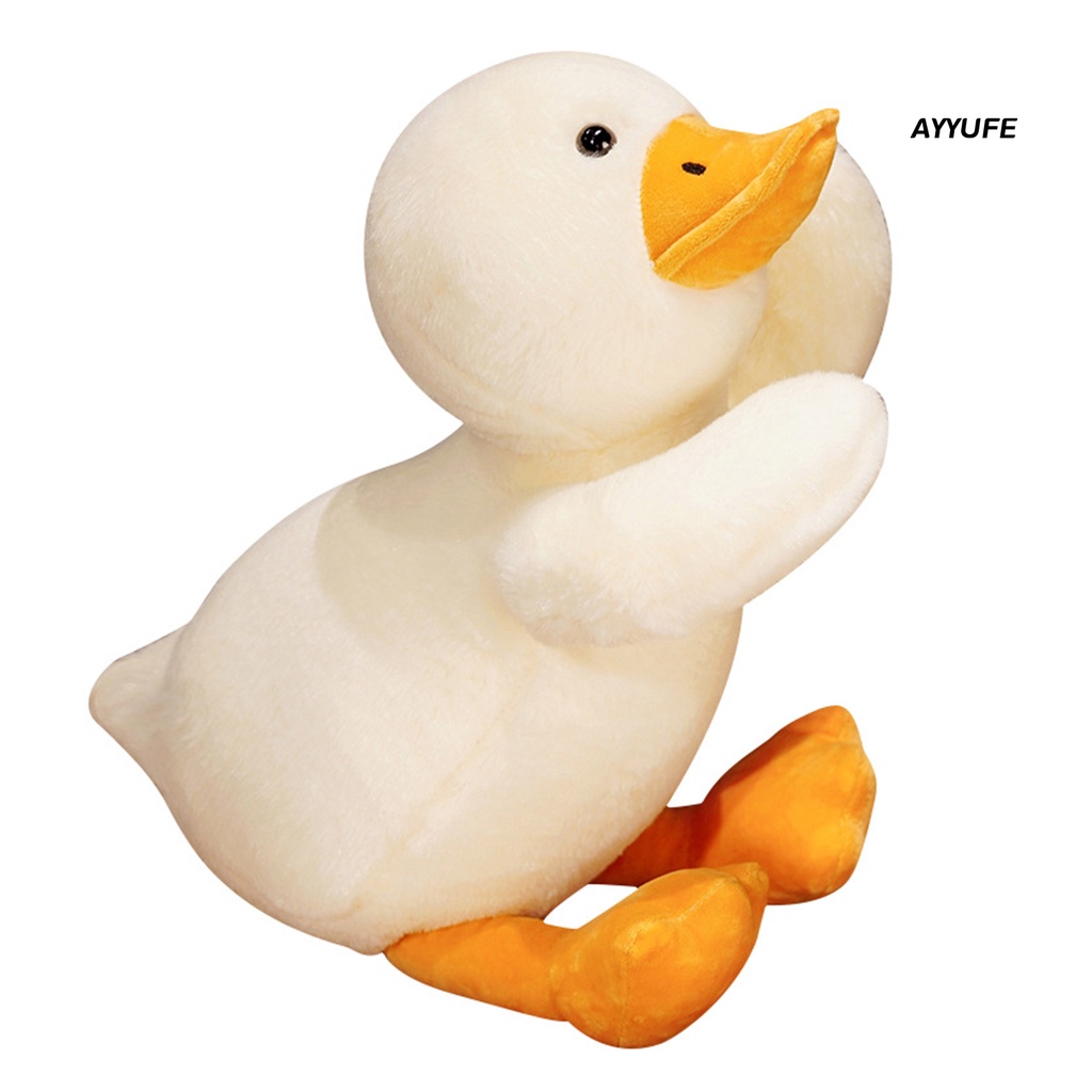 Đồ chơi nhồi bông Hình Vịt Trắng Siêu Mềm Trang Trí Lễ Phục Sinh