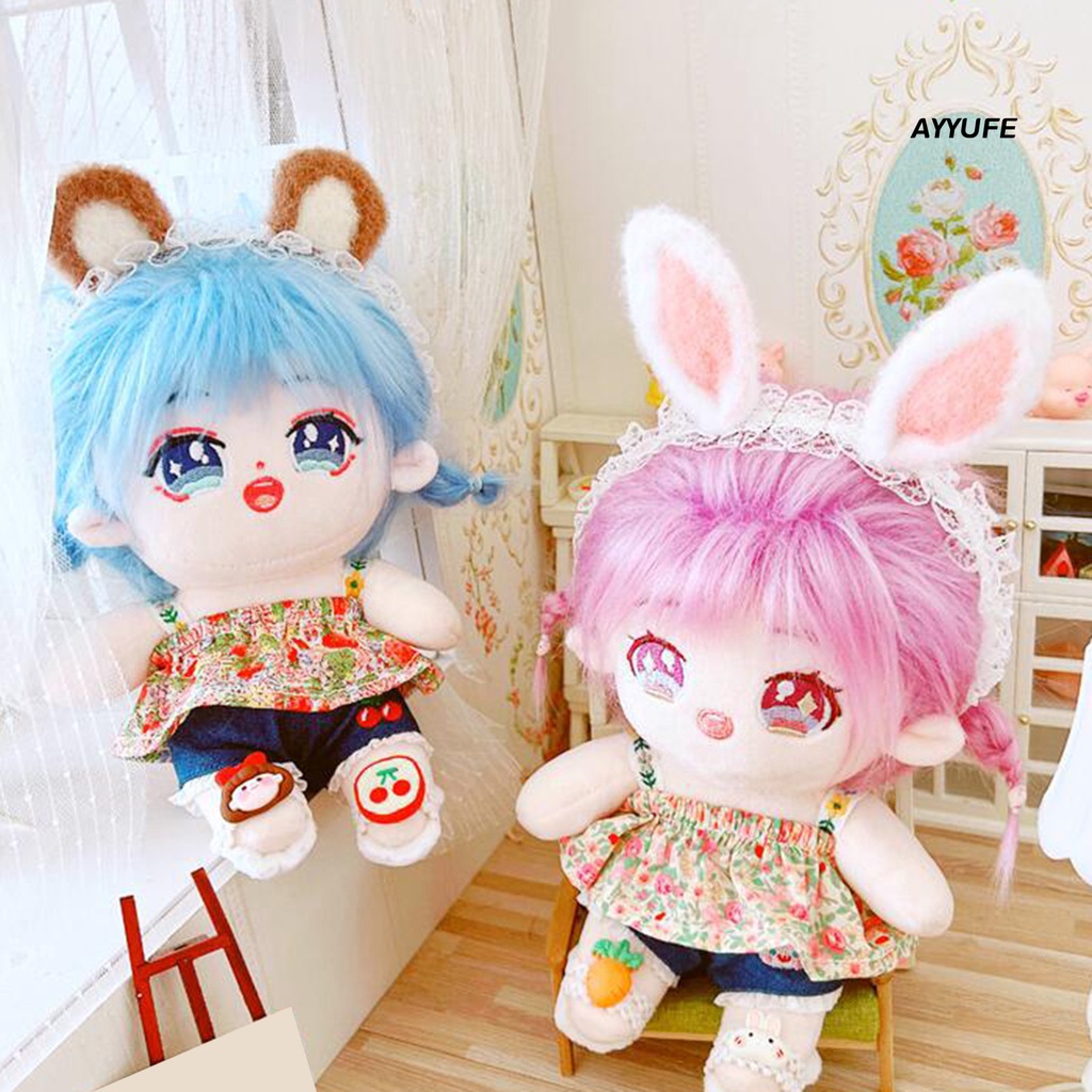 Set Áo Dây Cotton + Quần Dài 20cm Đáng Yêu Cho Búp Bê