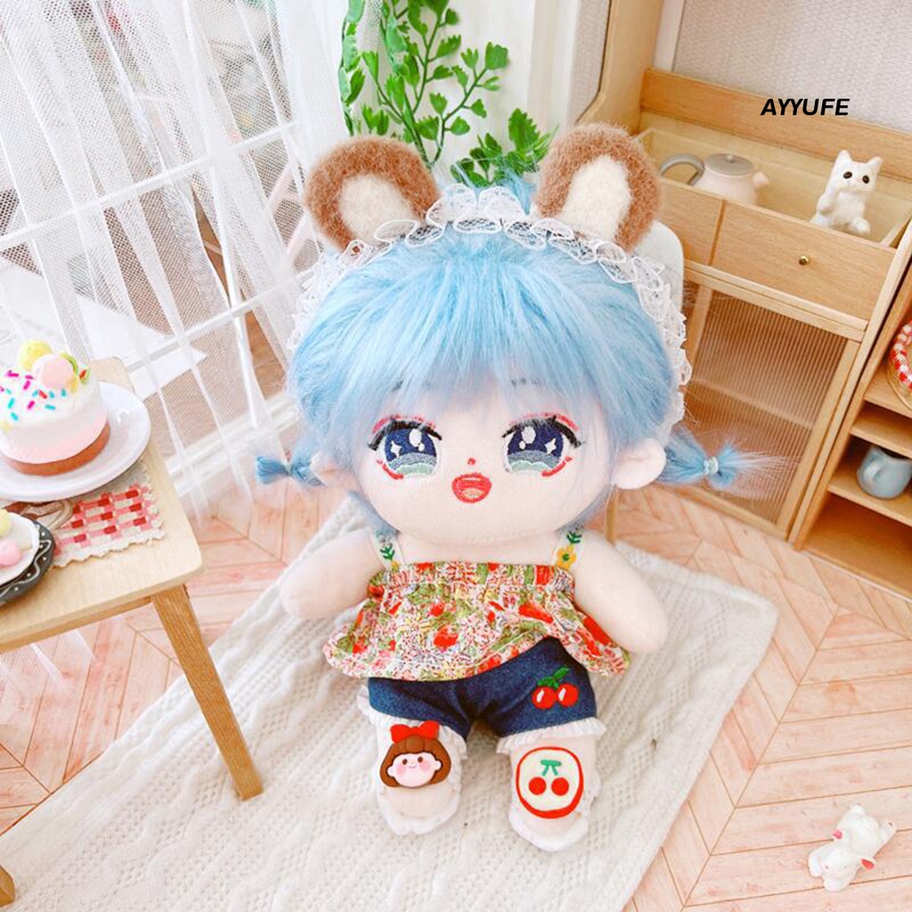 Set Áo Dây Cotton + Quần Dài 20cm Đáng Yêu Cho Búp Bê