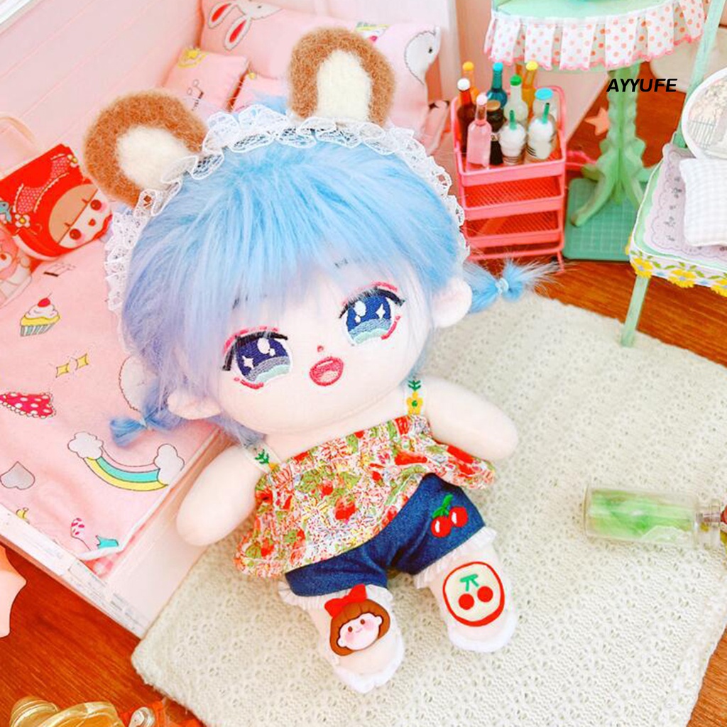 Set Áo Dây Cotton + Quần Dài 20cm Đáng Yêu Cho Búp Bê