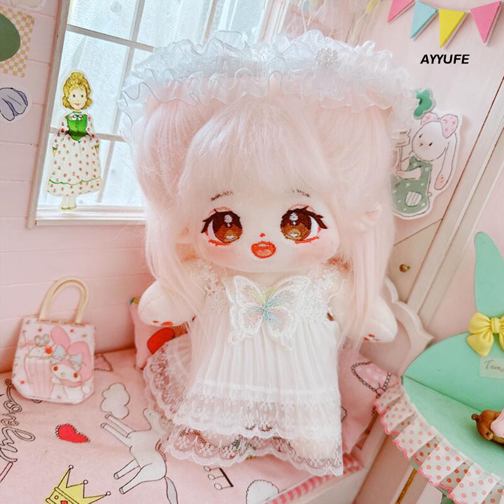 1 Bộ Quần Áo Búp Bê 20cm Bằng Cotton Thanh Lịch
