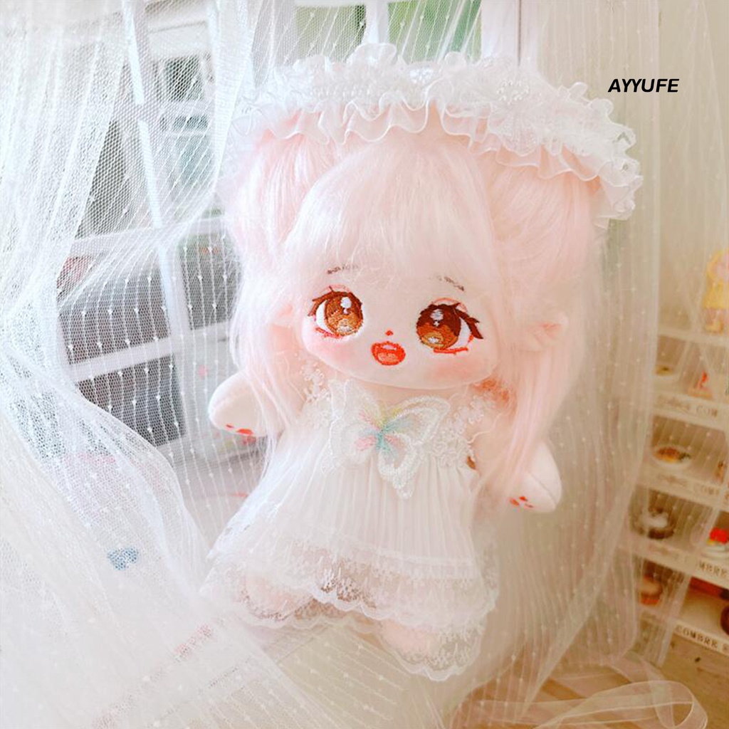 1 Bộ Quần Áo Búp Bê 20cm Bằng Cotton Thanh Lịch