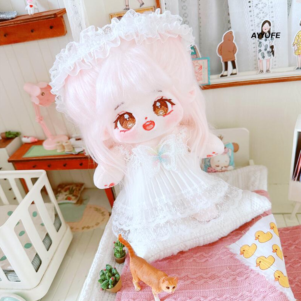 1 Bộ Quần Áo Búp Bê 20cm Bằng Cotton Thanh Lịch