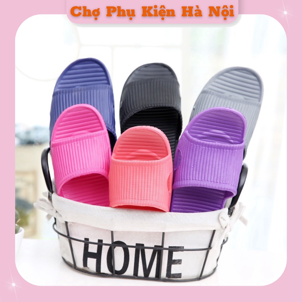 Dép đi trong nhà, Dép đi nhà tắm, Văn phòng, Spa ,Khách Sạn, Dép lê nam nữ nhẹ, êm chân chống trơn A193 chợ phụ kiện