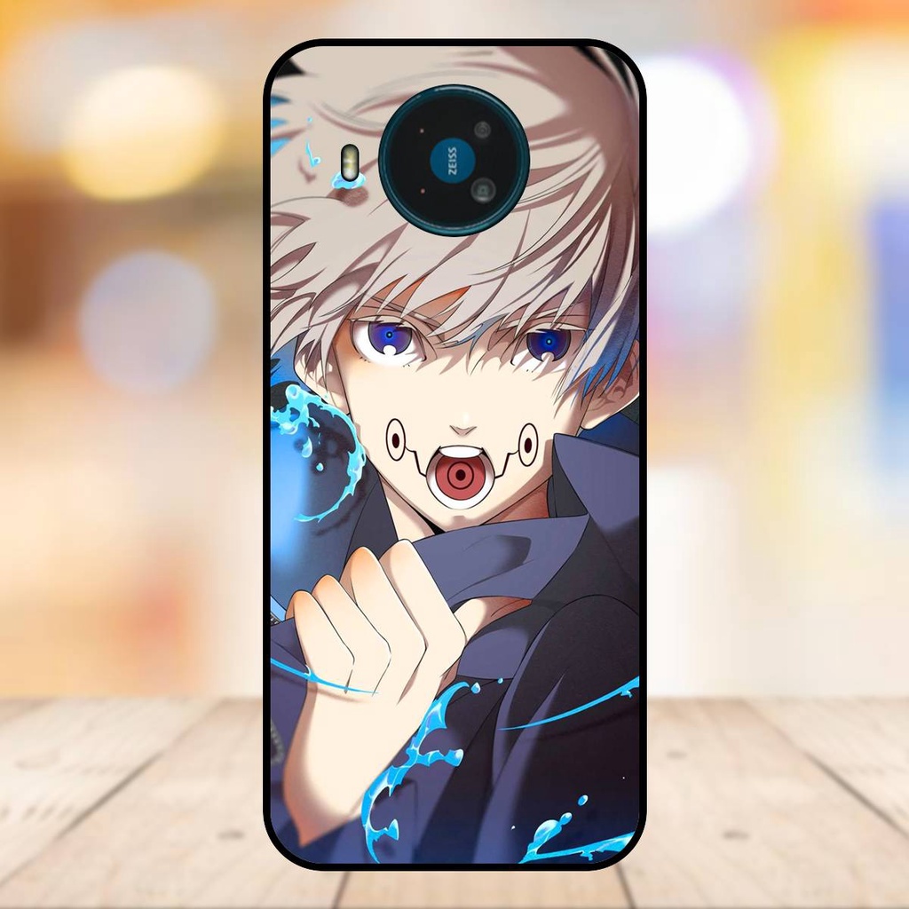 Ốp lưng điện thoại Nokia 8.3 viền đen Inumaki Toge Jujutsu Kaisen Chú Thuật Hồi Chiến