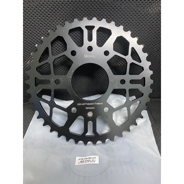 DĨA TÃI - NHÔNG  TRUOC SAU KTM DUKE 200 /DUKE 390 Chuẩn 520-14T -15T -42T 45T - Thương Hiệu VITAL THAILAND