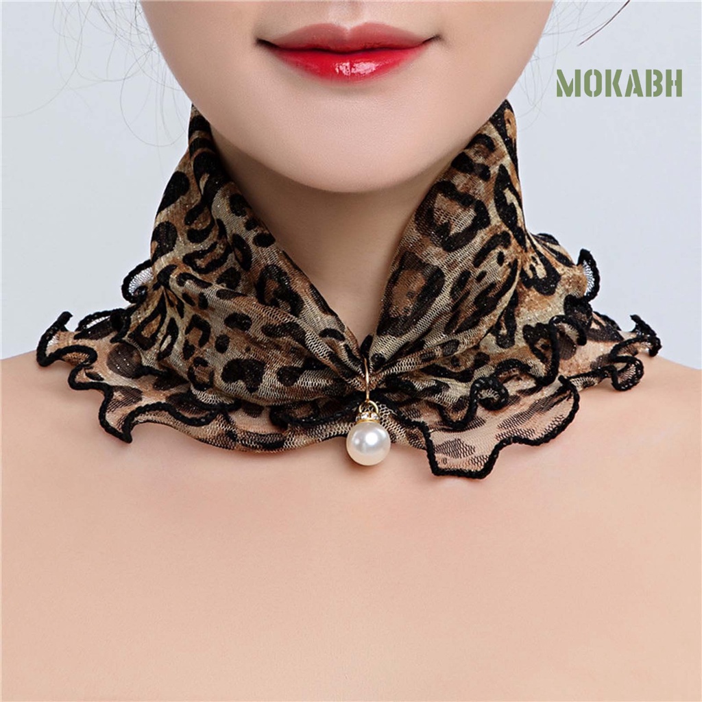 Khăn Choàng Cổ Đa Năng Trọng Lượng Nhẹ In Họa Tiết Hoa Cho Nữ