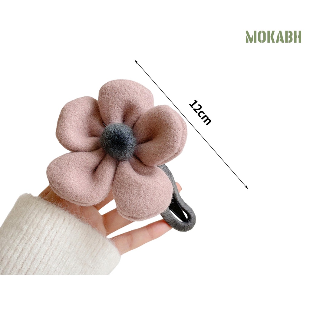 Kẹp Tóc Mềm Mại Hình Hoa Xinh Xắn Cho Nữ