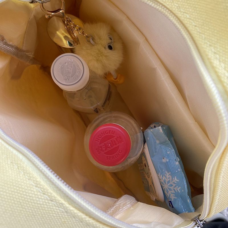 Balo Đi Học Họa Tiết Phô Mai Siêu Dễ Thương Phong Cách Lolita