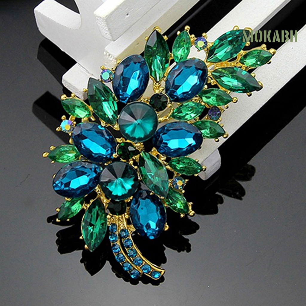 Ghim Cài Áo Đính Đá Thời Trang Dành Cho Nữ