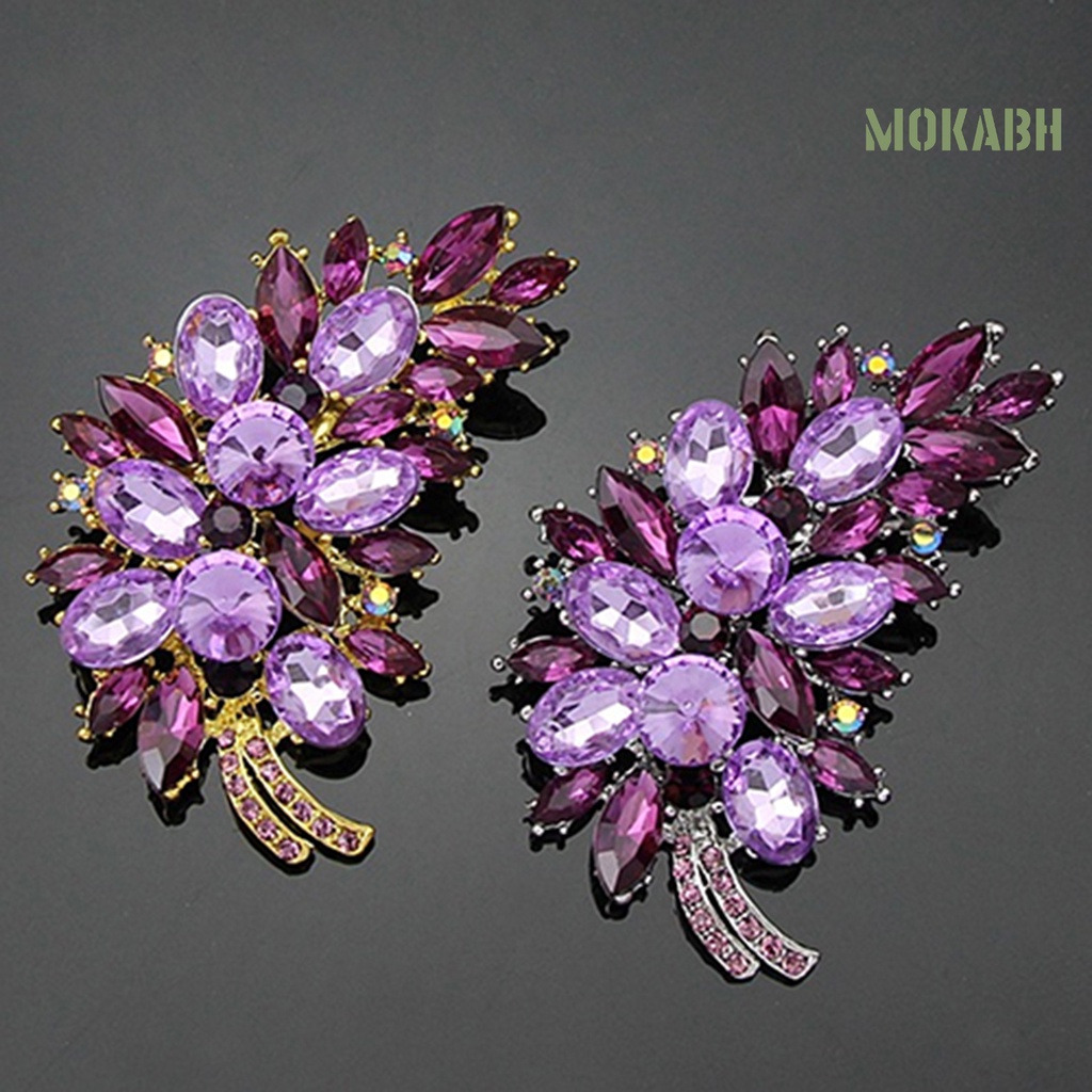 Ghim Cài Áo Đính Đá Thời Trang Dành Cho Nữ