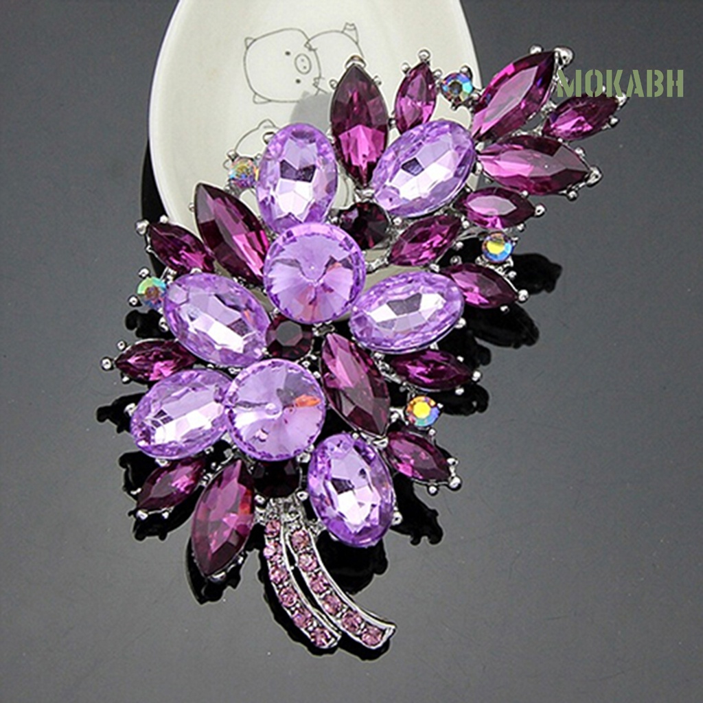 Ghim Cài Áo Đính Đá Thời Trang Dành Cho Nữ