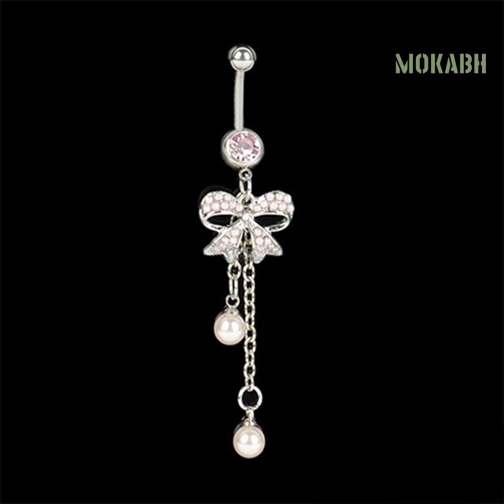 Khuyên Rốn Hình Bướm Đính Đá Thời Trang Cho Nữ